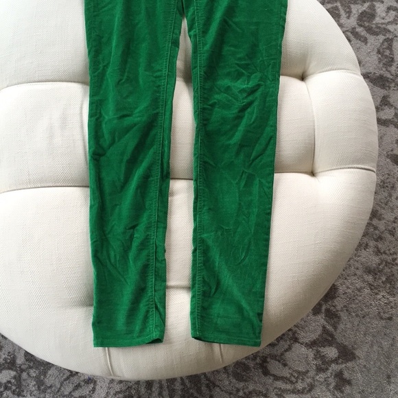 MADEWELL Green Skinny Corduroy Pants Size 26 - Picture 7 of 8